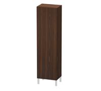 Duravit L-Cube armoire haute, 1 porte charnière à droite, 500x363x1760mm, LC1181R6969, Couleur: Noyer brossé Placage bois véritable