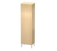 Duravit L-Cube armoire haute, 1 porte charnière à droite, 500x363x1760mm, LC1181R7171, Couleur: Placage chêne méditerranéen en bois véritable