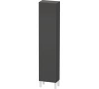 Duravit L-Cube armoire haute, 1 porte charnière à gauche, 400x243x1760mm, LC1170L4949, Couleur: Décor graphite mat