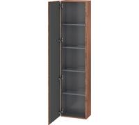 Duravit L-Cube armoire haute, 1 porte charnière à gauche, 400x243x1760mm, LC1170L7979, Couleur: Décor noyer naturel