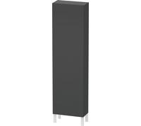Duravit L-Cube armoire haute, 1 porte charnière à gauche, 500x243x1760mm, LC1171L4949, Couleur: Décor graphite mat