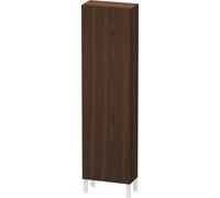 Duravit L-Cube armoire haute, 1 porte charnière à gauche, 500x243x1760mm, LC1171L6969, Couleur: Noyer brossé Placage bois véritable