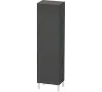 Duravit L-Cube armoire haute, 1 porte charnière à gauche, 500x363x1760mm, LC1181L4949, Couleur: Décor graphite mat