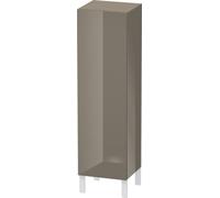 Duravit L-Cube Armoire haute individuelle 1 porte, 2 tablettes en verre, 1 tablette en bois, butée à droite, hauteur min. 901 mm - max. 1320 mm, largeur min. 250 mm - max. 500 mm, profondeur min. 200