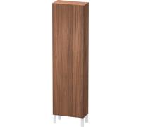 Duravit L-Cube Armoire haute, largeur 500mm, profondeur 243mm, 1 porte, charnière à gauche, LC1171L7979, Couleur: Décor noyer naturel