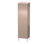 Duravit L-Cube Armoire haute, largeur 500mm, profondeur 363mm, 1 porte, charnière à droite, LC1181R1111, Couleur: chêne cachemire placage bois véritable