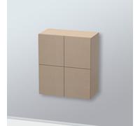 Duravit L-Cube Armoire mi-haute, 2 portes, LC117707575,