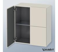 Duravit L-Cube Armoire mi-haute, 2 portes, LC117709191,