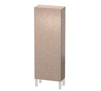 Duravit L-Cube armoire mi-haute, largeur 500mm, profondeur 243mm, 1 porte, charnière à droite, LC1169R1111, Couleur: chêne cachemire placage bois véritable