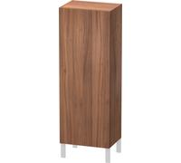 Duravit L-Cube armoire mi-haute, largeur 500mm, profondeur 363mm, 1 porte, charnières à gauche, LC1179L7979, Couleur: Décor noyer naturel