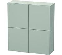 Duravit Armoire moyenne haute L-Cube LC116700707 70x24,3x80 cm 2 portes gris béton mat