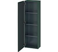 Duravit L-Cube armoire moyenne haute LC1168L3838 40x24,3x132cm, porte à gauche, gris dolomiti brillant