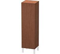 Duravit L-Cube armoire mi-haute, largeur 400mm, profondeur 363mm, 1 porte, charniÃšres Ã gauche, Coloris: Placage noyer amÃ©ricain en bois vÃ©ritable - LC1178L1313