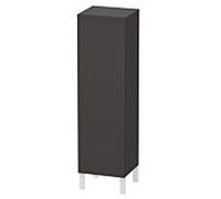 Duravit L-Cube armoire moyenne haute LC1178L8080 40x36,3x132cm, porte à gauche, graphite super mat