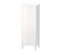Duravit L-Cube armoire mi-haute, largeur 500mm, profondeur 363mm, 1 porte, charnière à droite, LC1179R2222, Couleur: Décor blanc brillant