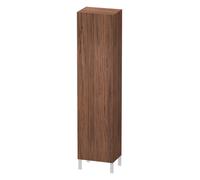 Duravit L-Cube Armoires hautes individuelles, 1 porte charnière à gauche, dimensions variables, 250-500x200-363x1321-2000mm, LC1191L2121, Couleur: DÃ©cor noyer foncÃ©