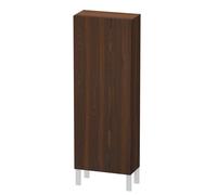 Duravit L-Cube armoires mi-hautes, 1 porte charnière à droite, 500x243x1320mm, LC1169R6969, Couleur: Noyer brossé Placage bois véritable