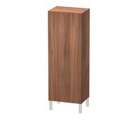 Duravit L-Cube Armoires mi-hautes, 1 porte charnière à droite, 500x363x1320mm, LC1179R7979, Couleur: Décor noyer naturel