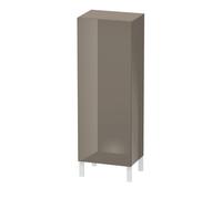 Duravit L-Cube Armoires mi-hautes, 1 porte charnière à droite, 500x363x1320mm, LC1179R8989, Couleur: Laque haute brillance Gris Flanelle