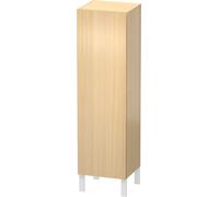 Duravit L-Cube armoires mi-hautes, 1 porte charnière à gauche, 400x363x1320mm, LC1178L7171, Couleur: Placage chêne méditerranéen en bois véritable