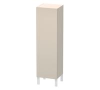 Duravit L-Cube armoires mi-hautes, 1 porte charnière à gauche, 400x363x1320mm, LC1178L9191, Couleur: DÃ©cor taupe mat