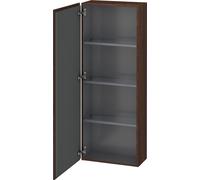 Duravit L-Cube armoires mi-hautes, 1 porte charnière à gauche, 500x243x1320mm, LC1169L6969, Couleur: Noyer brossé Placage bois véritable