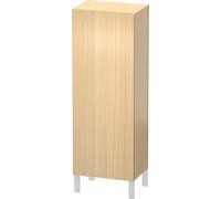 Duravit L-Cube armoires mi-hautes, 1 porte charnière à gauche, 500x363x1320mm, LC1179L7171, Couleur: Placage chêne méditerranéen en bois véritable