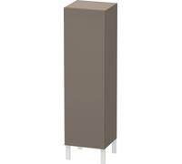 Duravit L-Cube armoires mi-hautes individual, 1 porte charnière à droite, dimensions variables, 250-500x200-363x901-1320mm, LC1190R9090, Couleur: Flanelle Vernis gris satiné mat soyeux