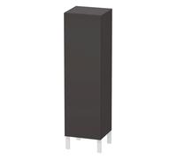 Duravit L-Cube armoires mi-hautes individual, 1 porte charnière à gauche, dimensions variables, 250-500x200-363x901-1320mm, LC1190L8080, Couleur: Décor graphite super mat