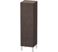 Duravit L-Cube armoires mi-hautes individual, 1 porte charnière à gauche, dimensions variables, 250-500x200-363x901-1320mm, LC1190L7272, Couleur: placage en chêne véritable brossé foncé