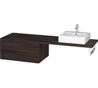 Duravit L-Cube Base pour console, largeur 820mm, profondeur 547mm, 2 tiroirs, LC585905353, Couleur: Décor marron foncé