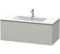 Duravit Vasque L-Cube LC614200707 102 x 48 cm gris béton mat suspendue
