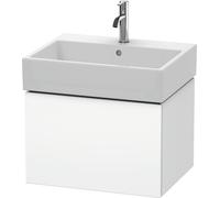 L-Cube Duravit vasque LC617501818 58,4x 45,9 cm, blanc mat, 2000 coulissant, suspendu