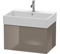 Duravit Bâti-support lavabo suspendu L-Cube LC617608989, 1 tiroir, 684x394x459 mm, Gris Flanelle