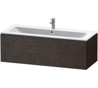 Duravit Meuble sous-vasque suspendu L-Cube LC614307272 1 tiroir 1220x400x481 mm Chêne brossé foncé