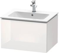 Duravit Bâti-support lavabo suspendu L-Cube LC614008585 1 tiroir 620x400x481 mm Blanc laqué brillant