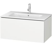 Duravit L-Cube bâti-support lavabo suspendu, 1 tiroir, 820x400x481mm, LC614101818, Couleur: Décor blanc mat