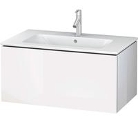 Duravit L-Cube bâti-support lavabo suspendu, 1 tiroir, 820x400x481mm, LC614102222, Couleur: Décor blanc brillant