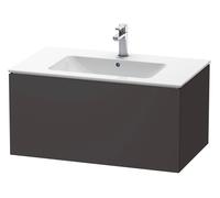 L-Cube Duravit vasque LC614108080 82 x 48, 2000 cm, graphite super mat, 2000 , suspendu