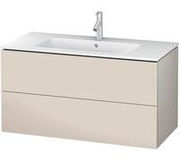 Duravit Vasque L-Cube LC624209191 102 x 48, 2000 cm Taupe mat, 2 tiroirs, suspendue
