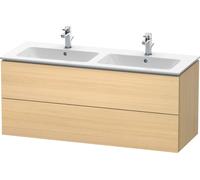 Duravit Bâti-support lavabo suspendu L-Cube LC625807171 – 2 tiroirs 1290×550×481 – Placage chêne