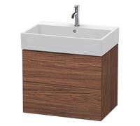 Duravit L-Cube bâti-support lavabo suspendu, 2 tiroirs, 684x544x459mm, LC627602121, Couleur: DÃ©cor noyer foncÃ©