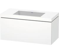 Duravit Vero Air Vasque avec meuble L-Cube, 1 tiroir, LC6918N8484,