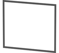 Duravit L-Cube cadre d'encastrement pour armoire de toilette, avec LED tactile intégrée, 850x10x751mm, LC9686049490000, Couleur: Graphite mat