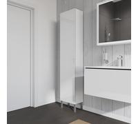 Duravit L-Cube armoire haute, 1 porte charnière à gauche, 400x243x1760mm, LC1170L2222, Couleur: Décor blanc brillant
