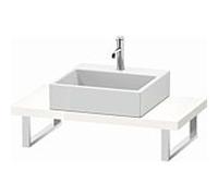 Duravit L-Cube console LC100C02222 épaisseur 4,5 cm, blanc haute brillance, pour Vasques à poser , variable