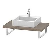 Duravit L-Cube console LC102C07575 épaisseur 4,5 cm, lin, pour Aufsatzbecken , variable