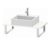 Duravit L-Cube console LC104C02222 épaisseur 3 cm, blanc haute brillance, pour Vasques à poser , variable