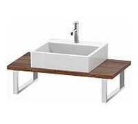 Duravit L-Cube console LC104C07979 épaisseur 3 cm, noyer naturel, pour Vasques à poser , variable