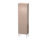 Duravit L-Cube demi-hauteur de caisson 400mm, profondeur 243mm, 1 porte, charnières à droite, LC1168R1111, Couleur: chêne cachemire placage bois véritable